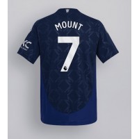 Echipament fotbal Manchester United Mason Mount #7 Tricou Deplasare 2024-25 maneca scurta